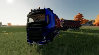 Fliegl Long Trailer Wood with Autoload v 1.0 thumbnail 6