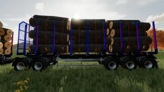 Fliegl Long Trailer Wood with Autoload v 1.0 thumbnail 4