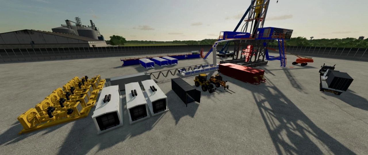 Placeable Drilling Rig