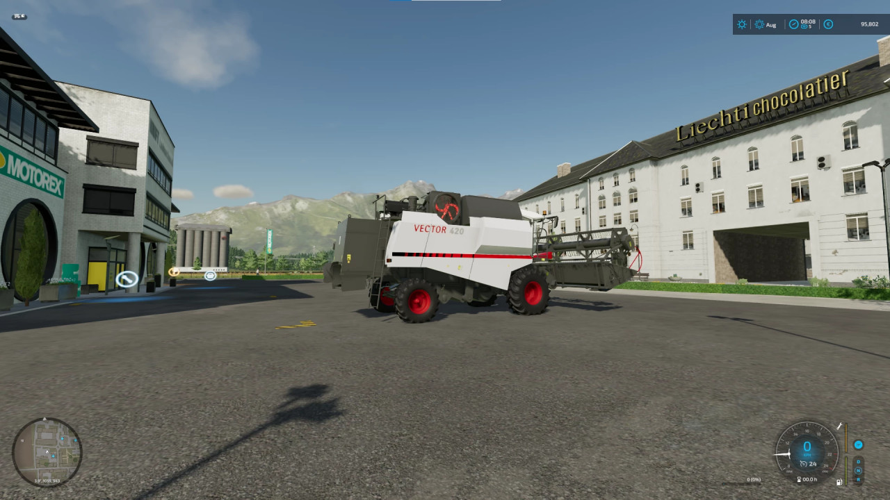 ROSTSELMASH Vector 420 old