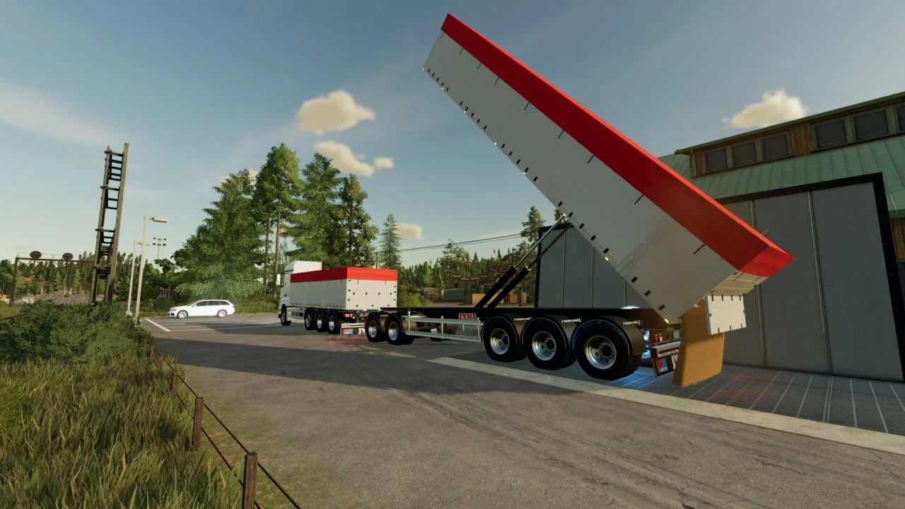 Sisu Polar & Grain Trailer v 1.0 ⋆ FS22 mods