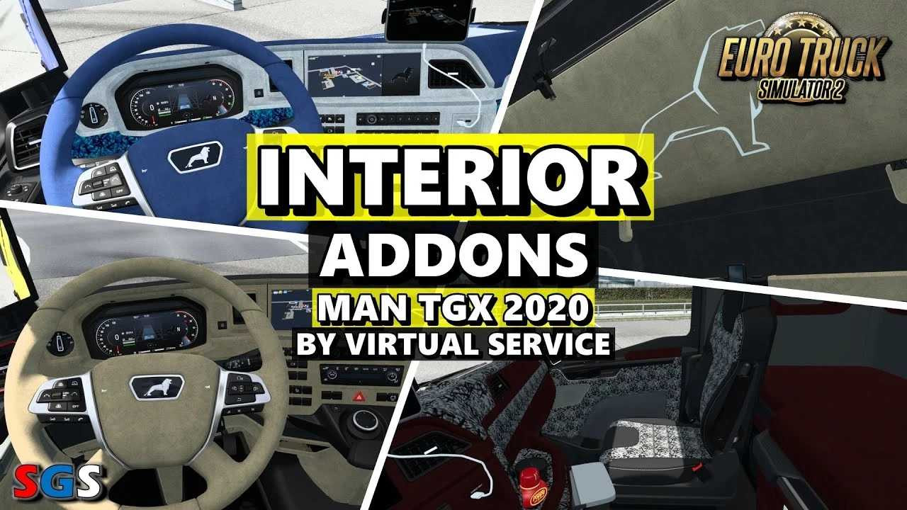 Interior Addons for MAN TGX 2020