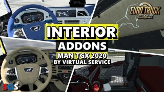 Interior Addons for MAN TGX 2020 1.2 thumbnail 2