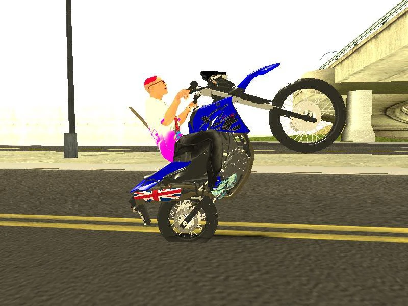 Yamaha XT660 para GTA San Andreas