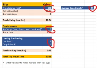 ATS driver EDL (HOS) & Trip time planning tool 1.0 thumbnail 3