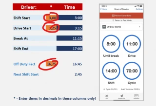 ATS driver EDL (HOS) & Trip time planning tool 1.0 thumbnail 4