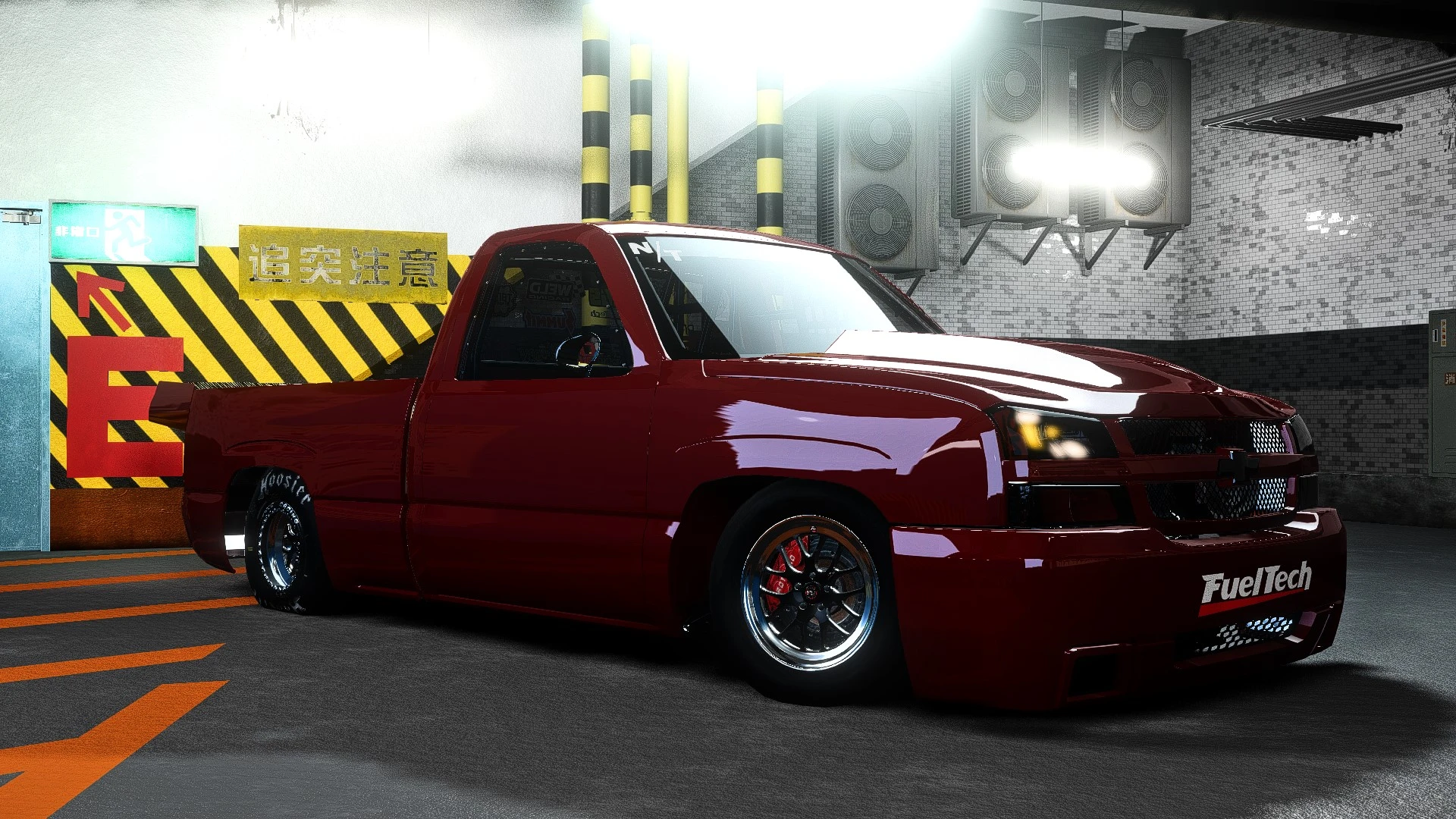 Download Drag Chevy Silverado Cat Eye Single Cab [FIVE-M] 1.0 for GTA 5