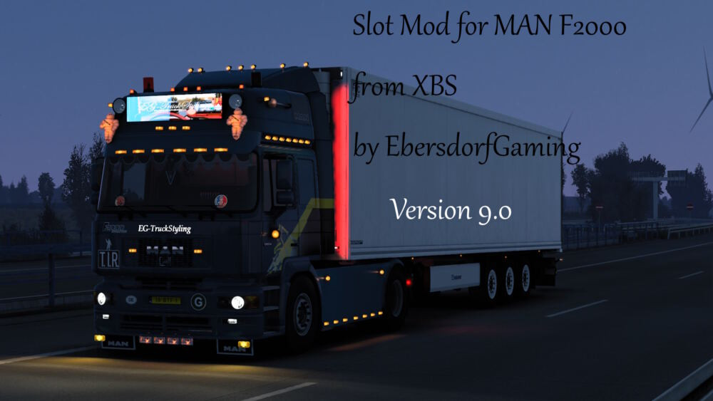 Slot Mod for MAN F2000 from xbs