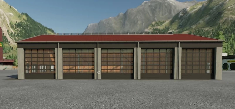 Austria Modding Modern Halle