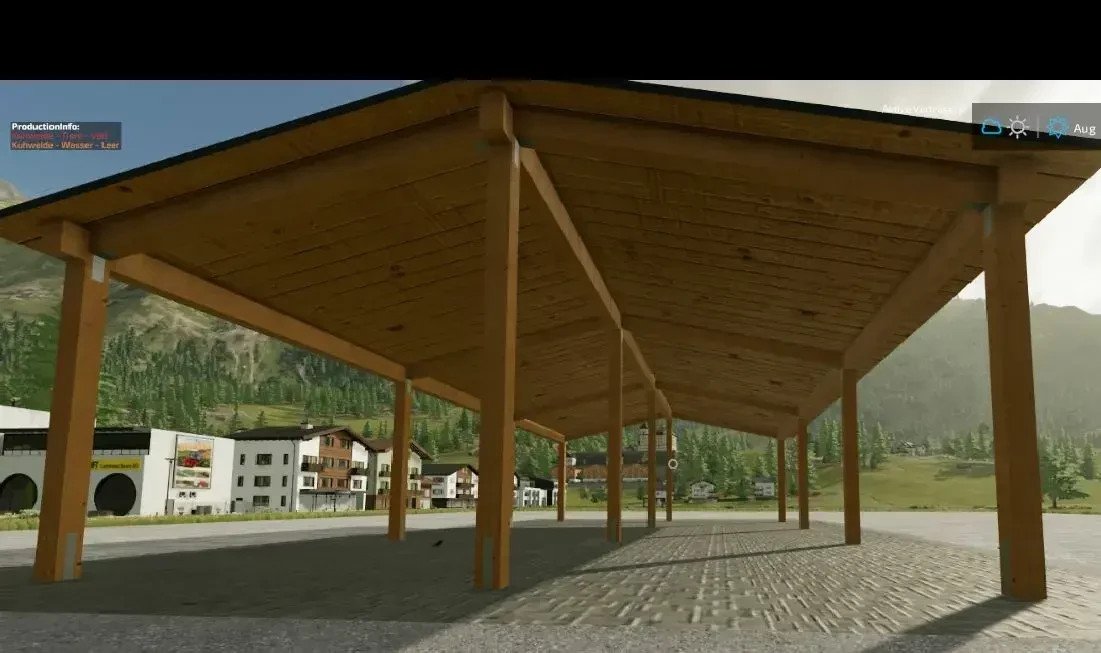 AustriaModding Durchfahr Halle