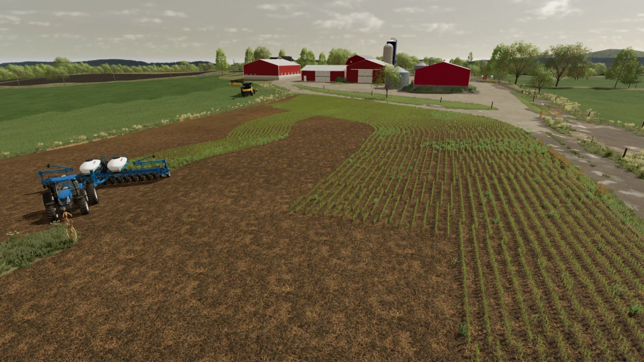 Kinze 3665 Blue Drive planter
