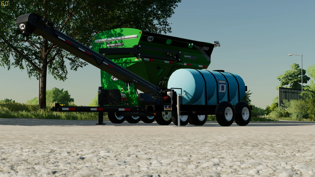 Seed and spray tender