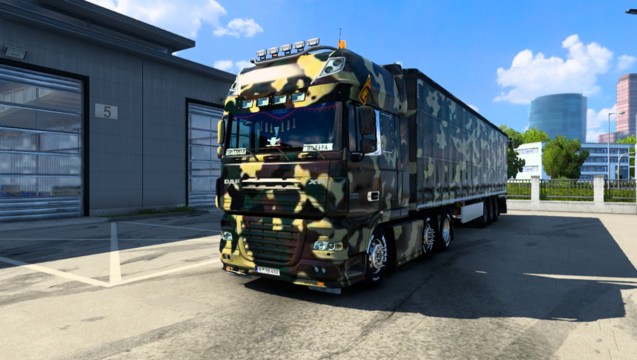 Cama Skin For All SCS Trucks And SCS BOX Trailer