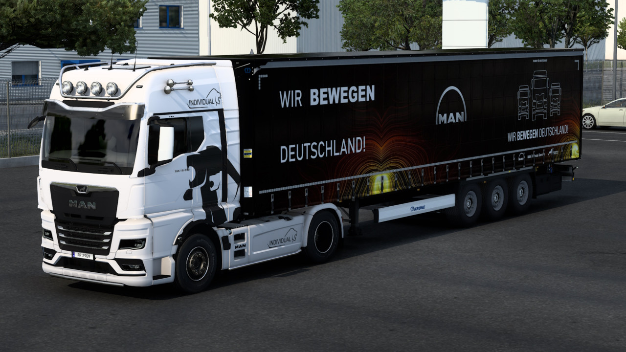 MAN Trucks Fahren für Deutschland skin