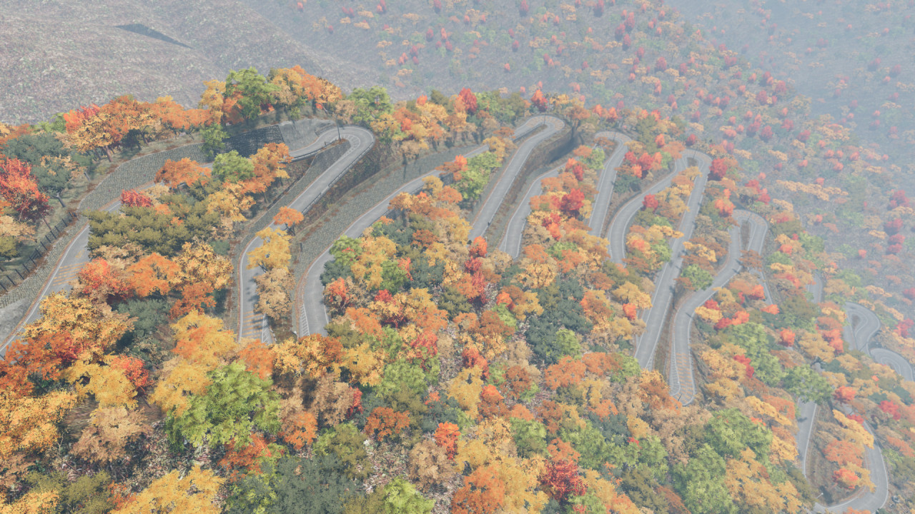 Japanese Downhill Touge/Drift map