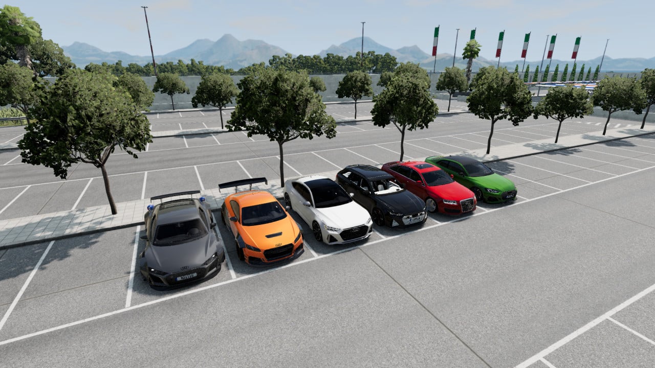 [6 CARS] Audi Car Pack
