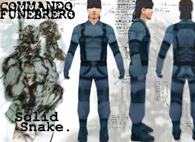 MGS2 Solid Snake