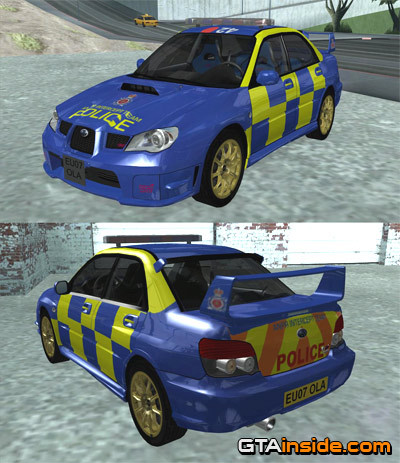 Subaru Impreza STi 2006 UK Police