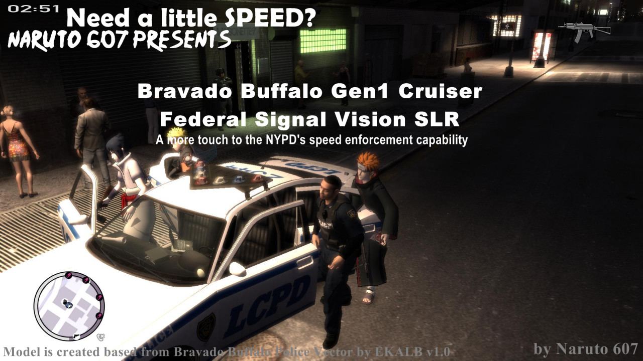 Bravado Buffalo Gen1 Cruiser Federal Signal Vision SLR