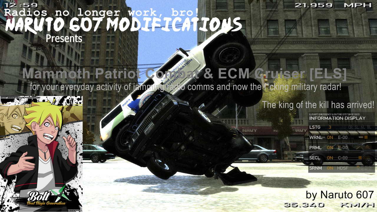 Mammoth Patriot Combat & ECM Cruiser [ELS]
