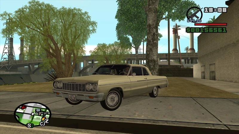 Chevy Impala LowRider GTA San Andreas Cars de Android APK e PC 