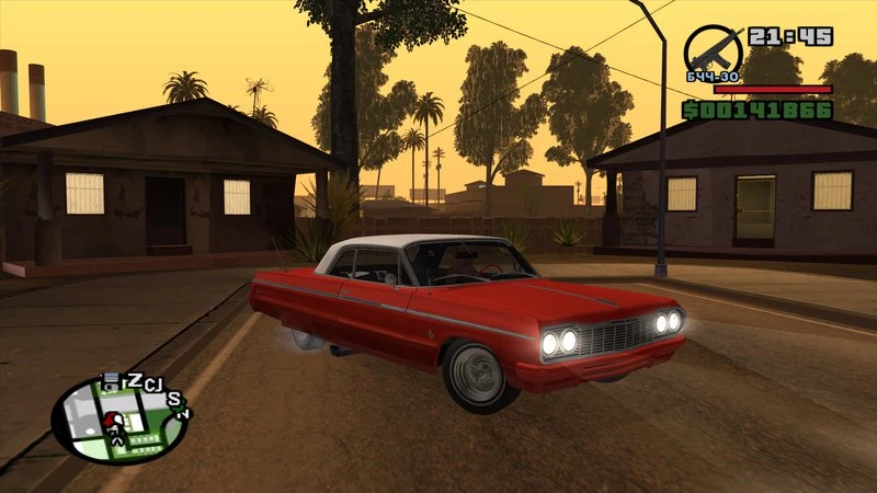 Chevy Impala LowRider GTA San Andreas Cars de Android APK e PC 