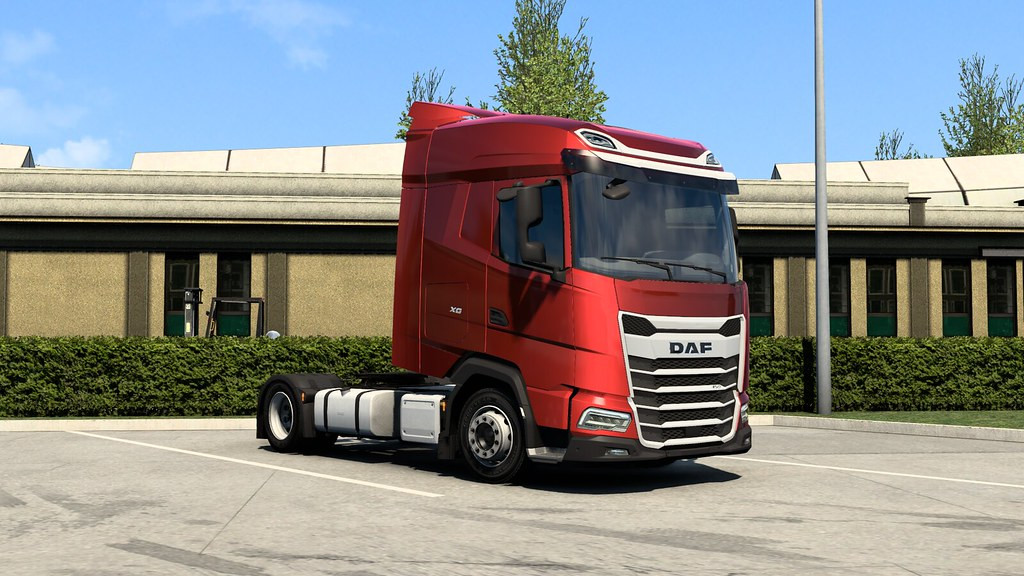 Low deck chassis addon for DAF XG/XG+ by Sogard3
