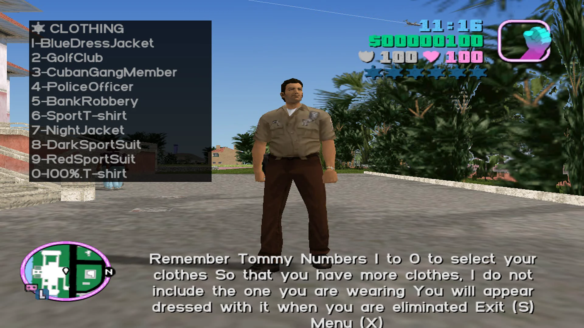 Gta Vice City Menu Cheat V3.0, menu cheat for gta vice city