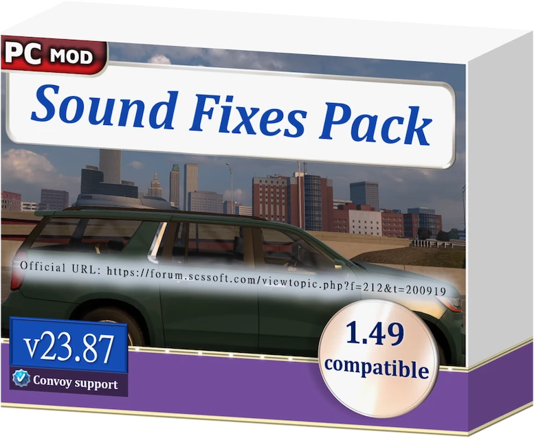 Sound Fixes Pack v23.87 for 1.49 open beta - ETS 2