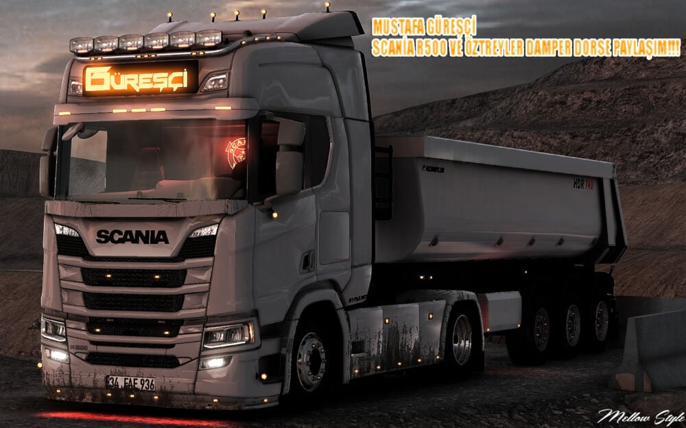 Scania R500 – Dumper Trailer