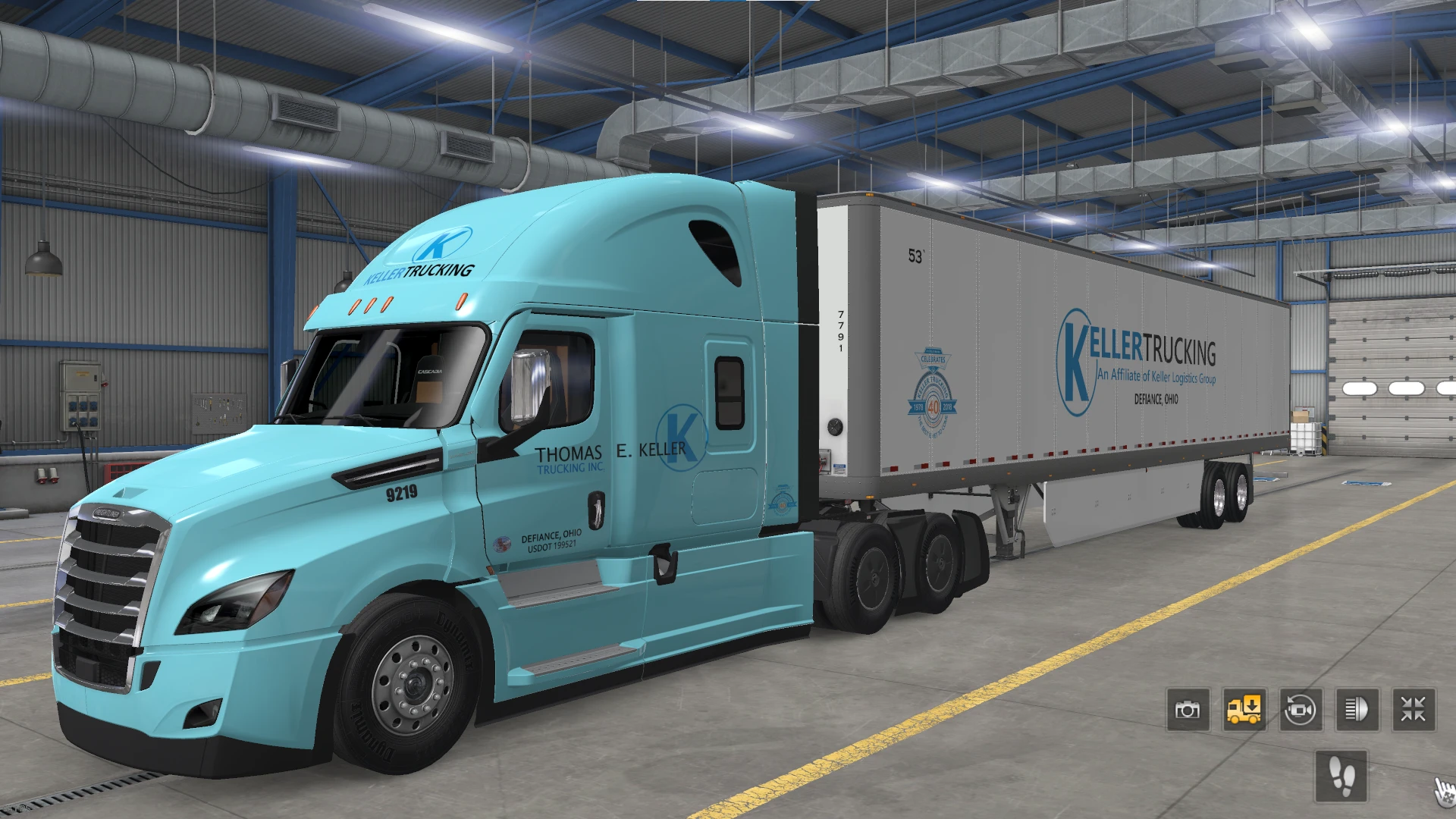 THOMAS E. KELLER TRUCKING INC 1.00 - ATS