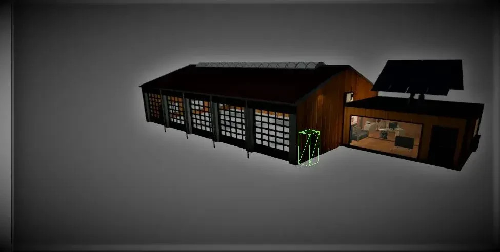 Austria Modding Moderne Halle