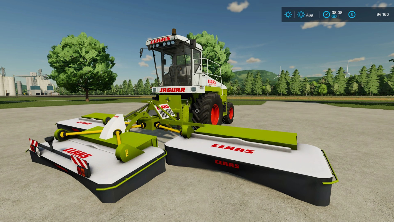 FS22 Claas Jaguar 695sl maaiers