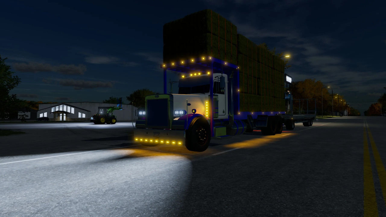 Pete 379 Bale Hauler