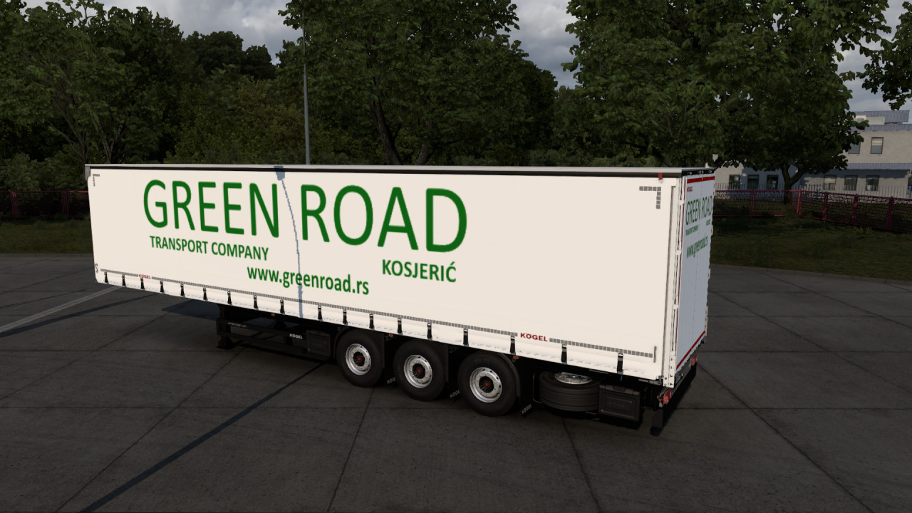 green road skin for kogel trailer