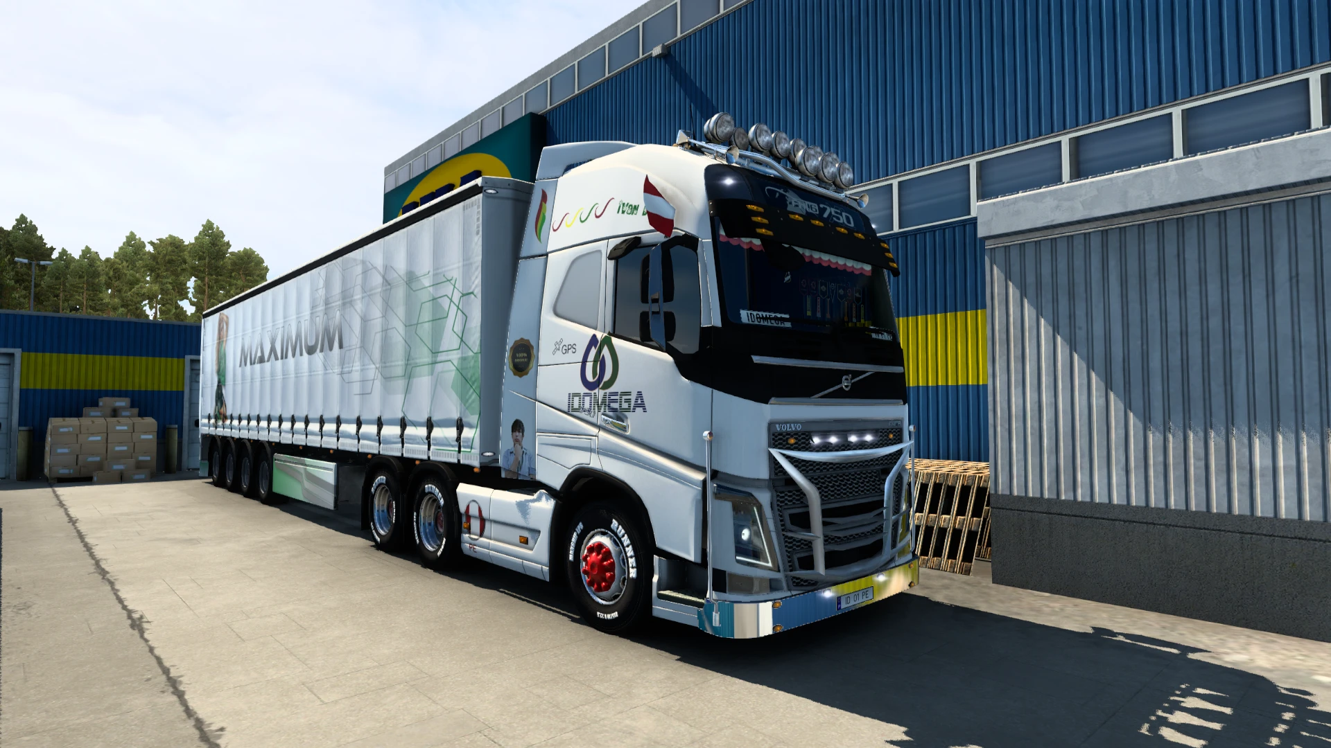 Idomega Truck Blanco 1.0 - Ets 2