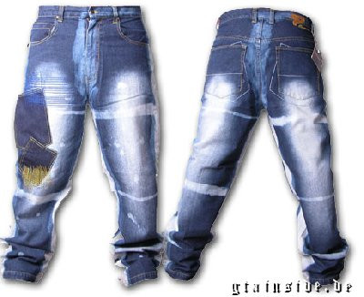 Raw Blue Jeans