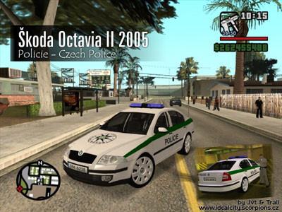 Skoda Octavia Czech Police
