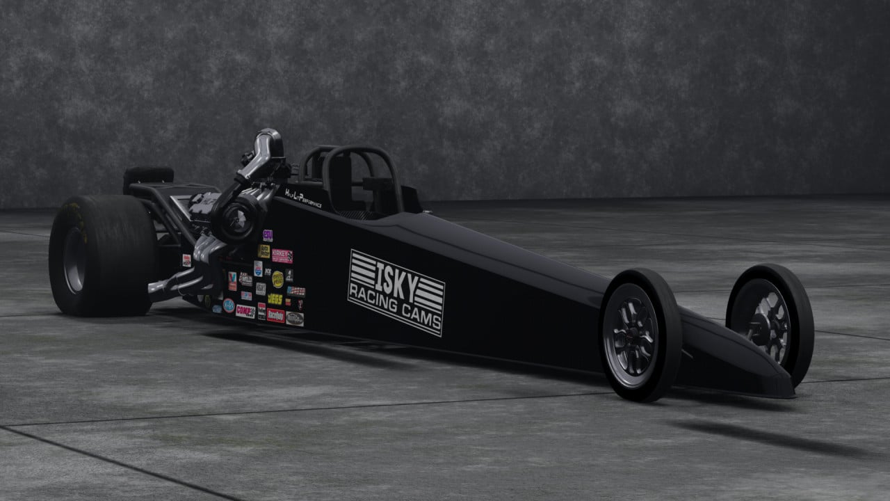 Funny Car Drag Car