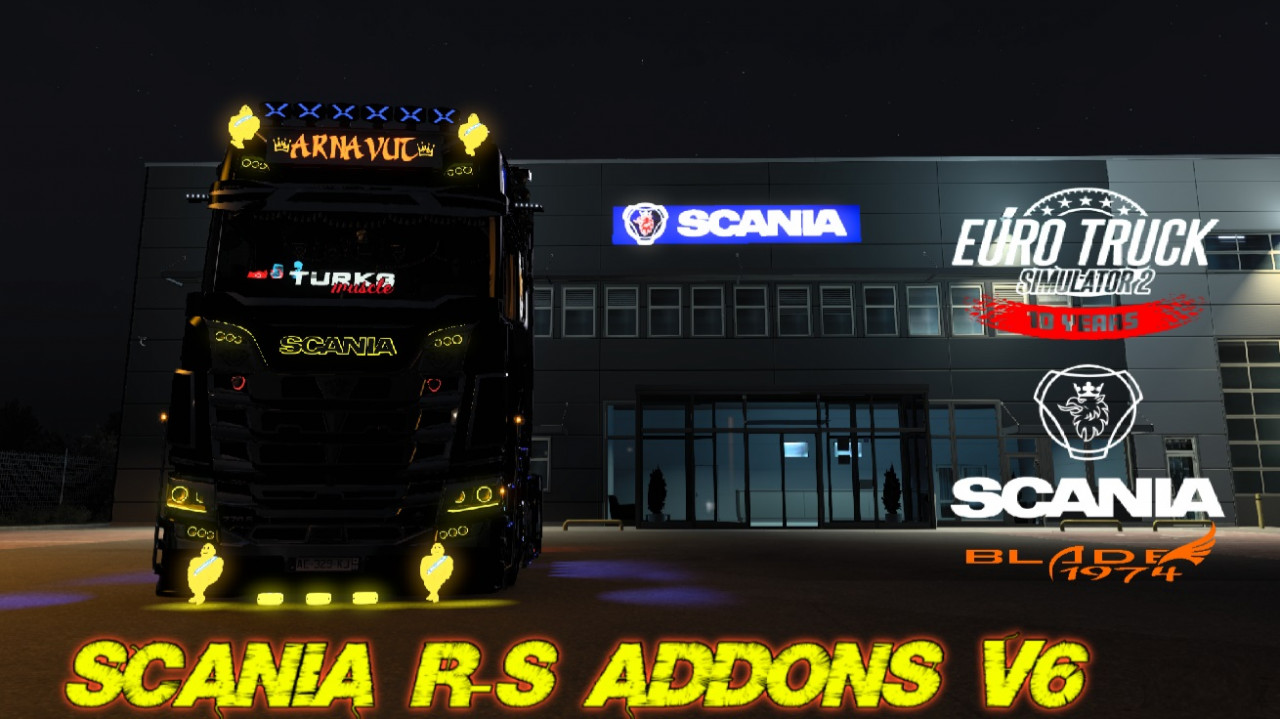 Scania R-S Addons v6 1.49