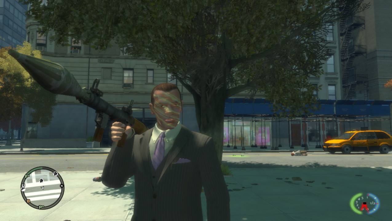 Desert Camo-Striped Niko Bellic