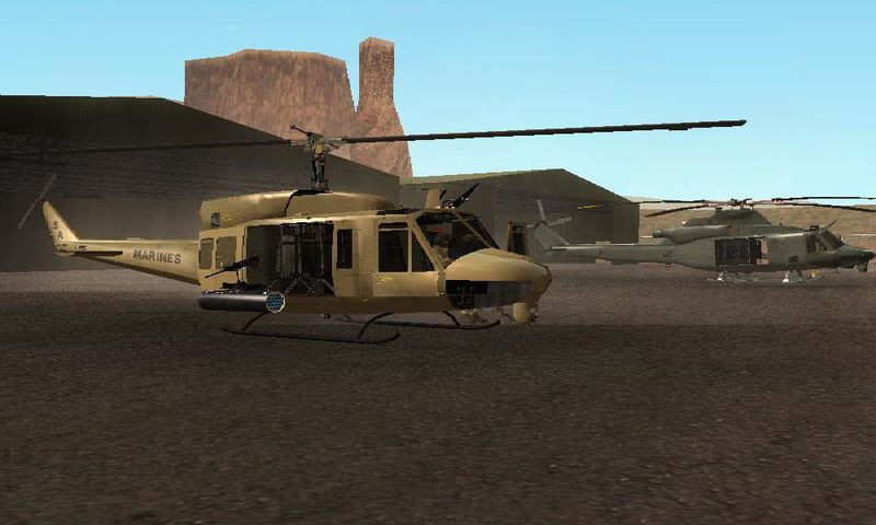 UH-1N Twin Huey (Desert Textures)