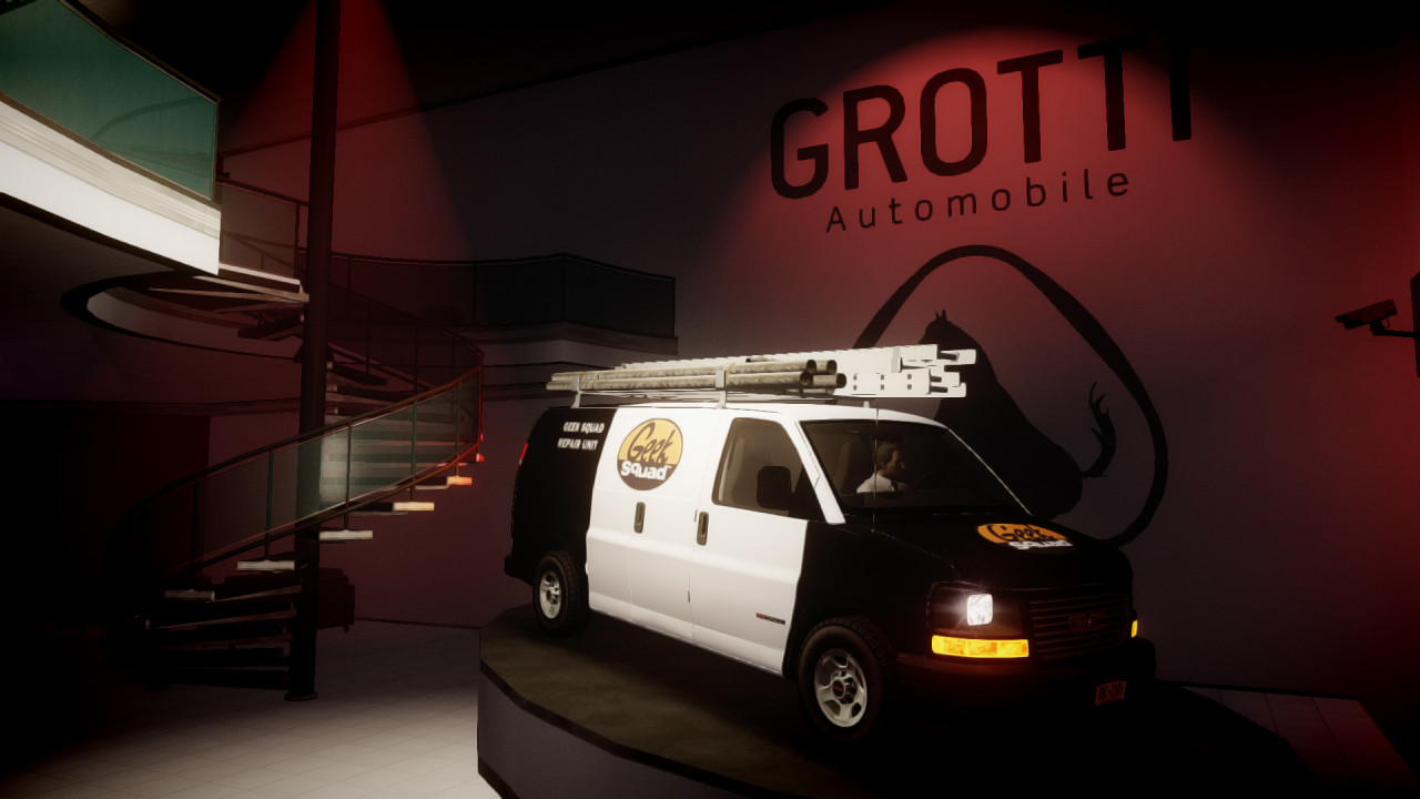 Geek Squad Texture for GMC Savana