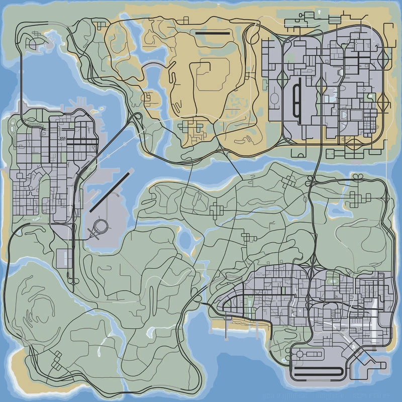 GTA V Minimap - GTA: SA