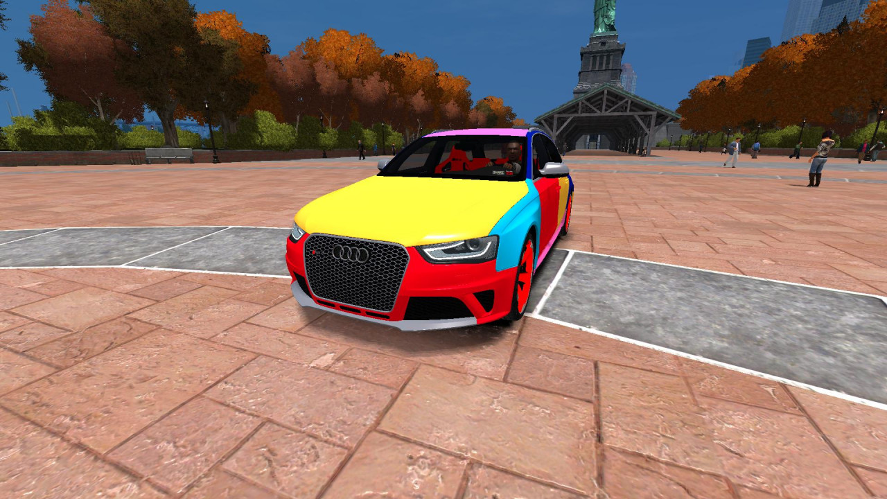 2013 Audi RS4 Avant "Harlequin" Skin