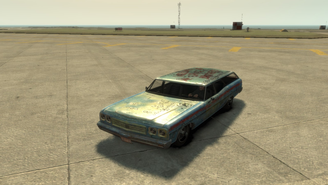 Wrecked regina from GTA V