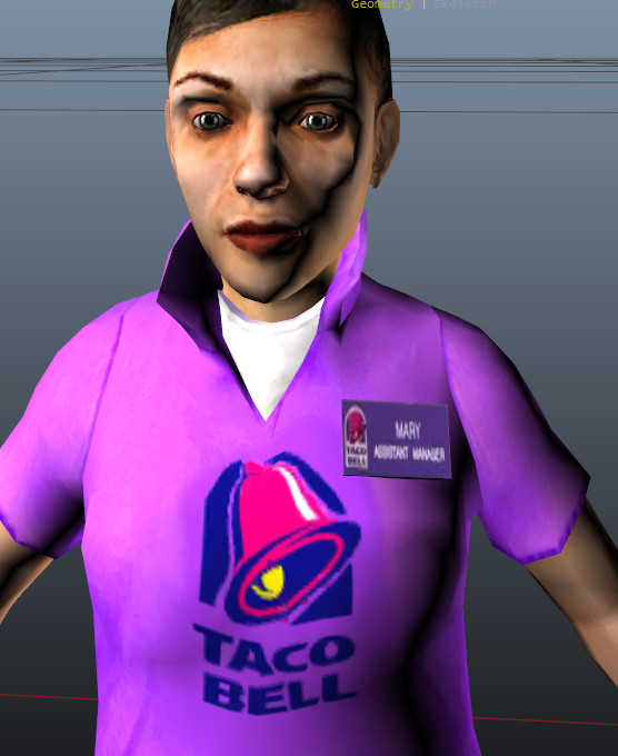 Taco Bell Maid