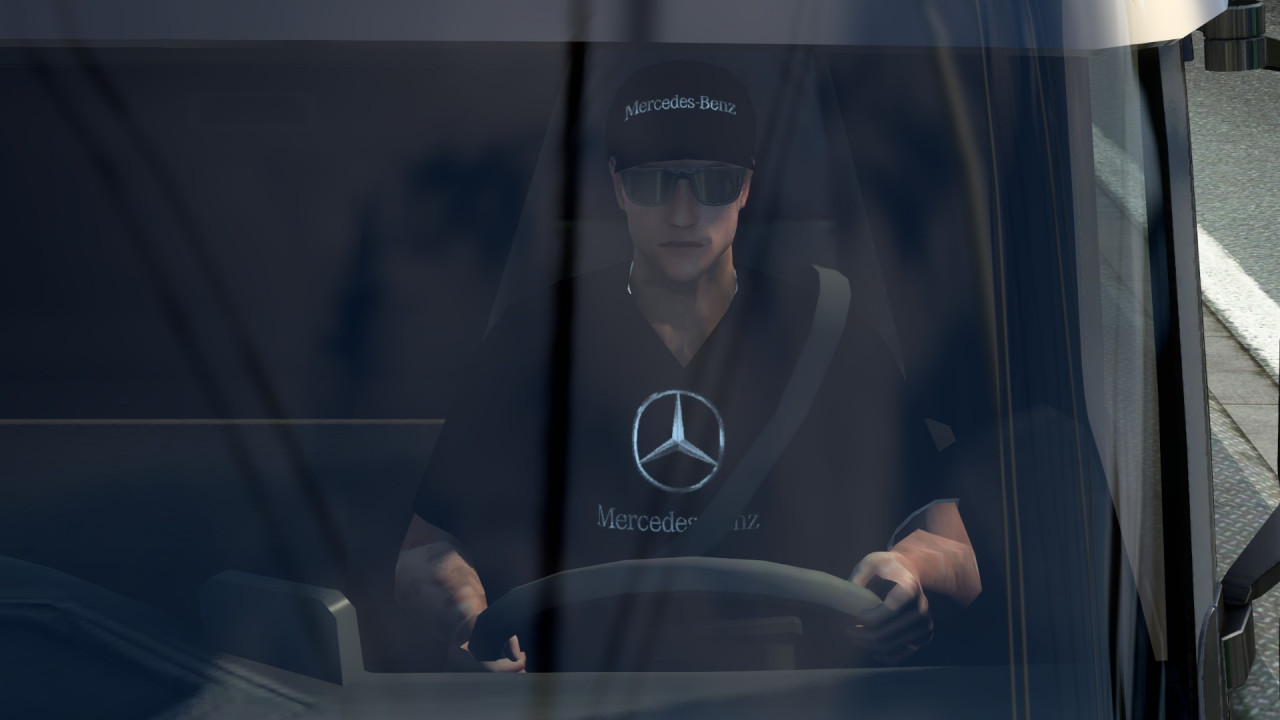 Mercedes Benz Driver Skin