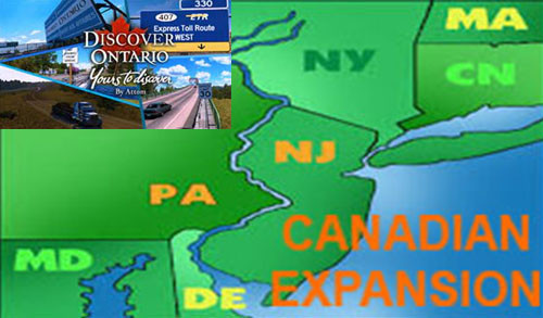 DELAWARE - NEW YORK - NEW JERSEY ADD-ON (DISCOVER ONTARIO COMPATIBLE)