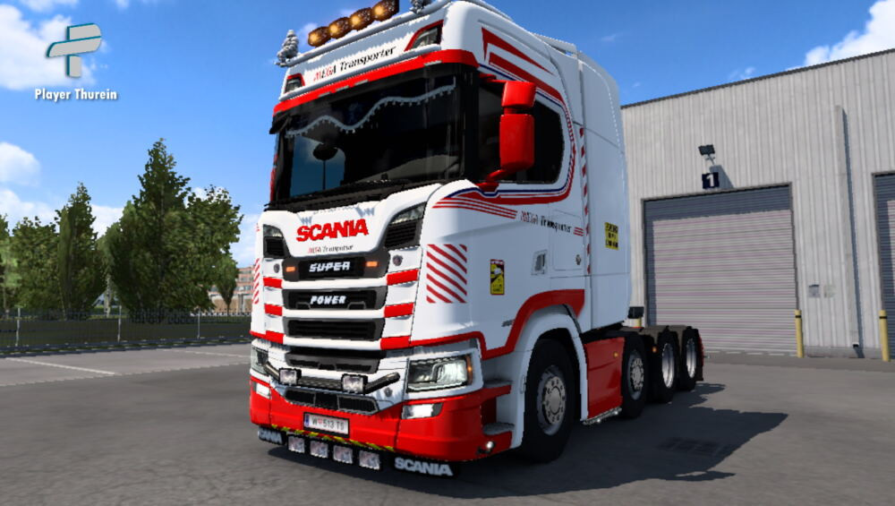 MEGA Transporter skin for Scania S